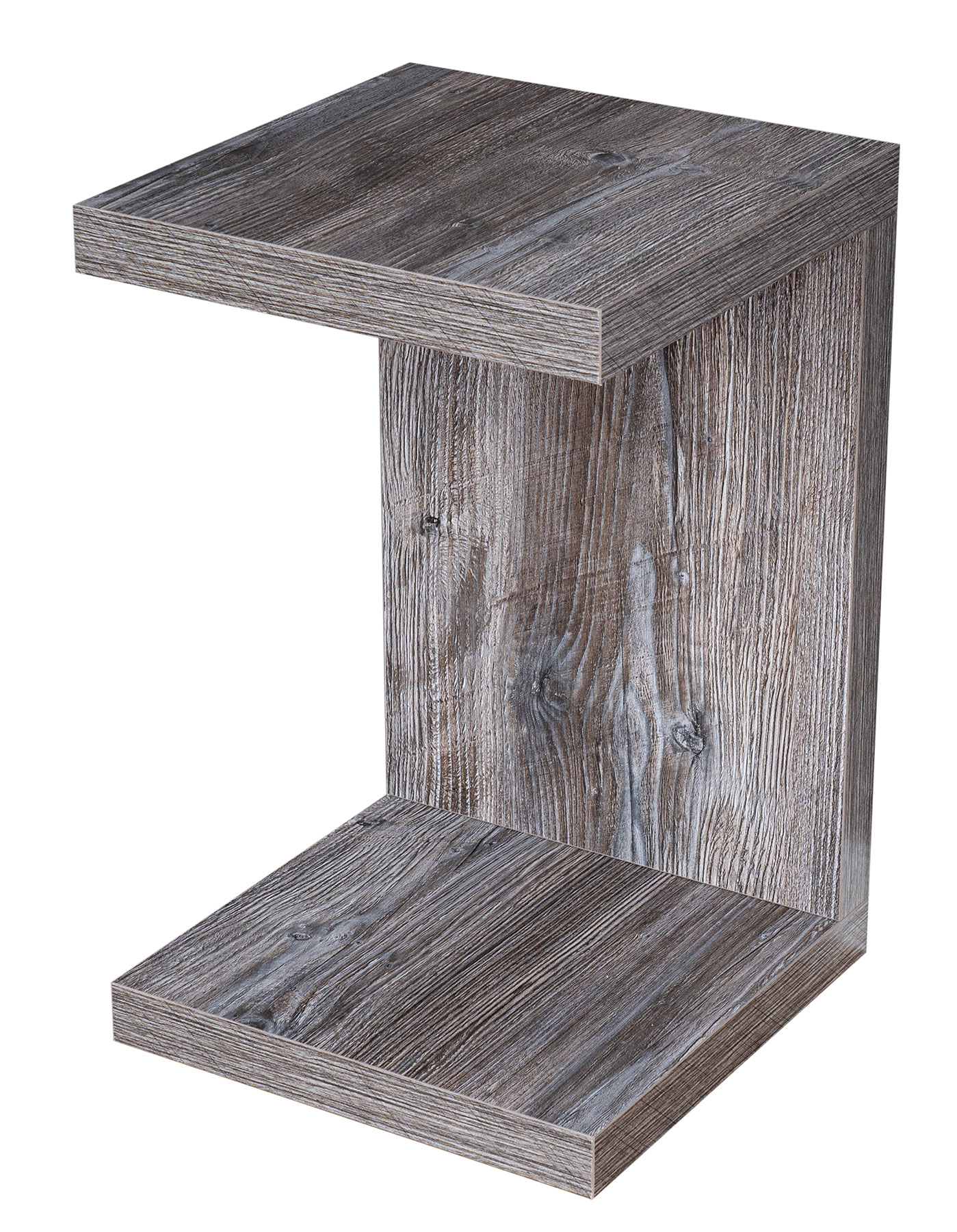 Couchtisch Beistelltisch Sofatisch Massivholz Akazie "J"-Form 60 cm WOMO-DESIGN®