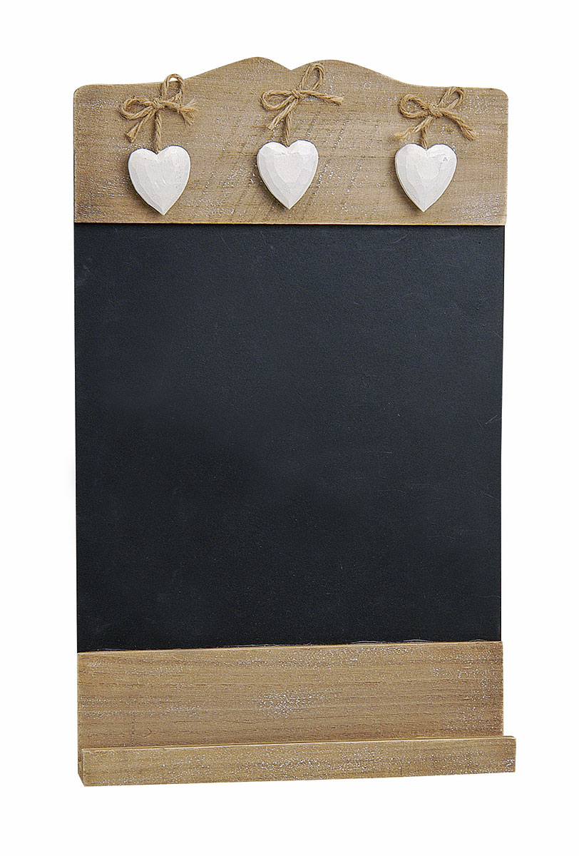 Memotafel Tafel Wandtafel Mit Herzen Aus Holz Vintage Shabby