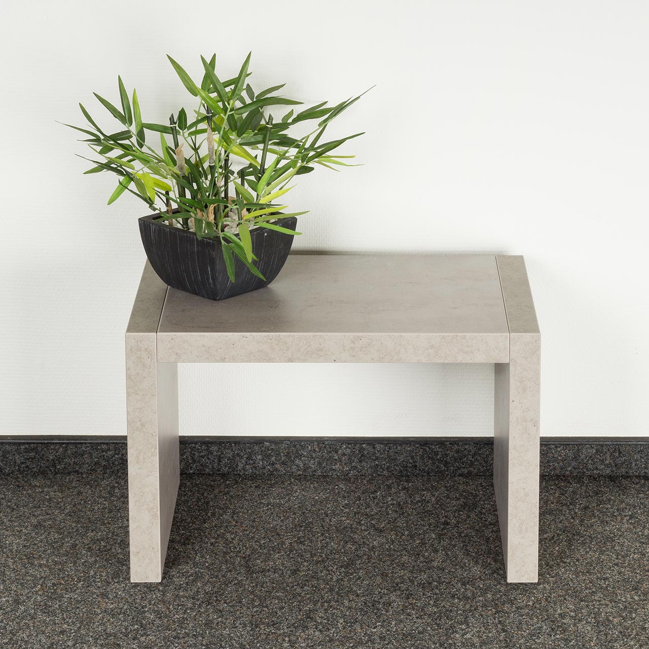 Beistelltisch Coco 32x32x50cm Betonoptik Deutsche Herstellung verleimt