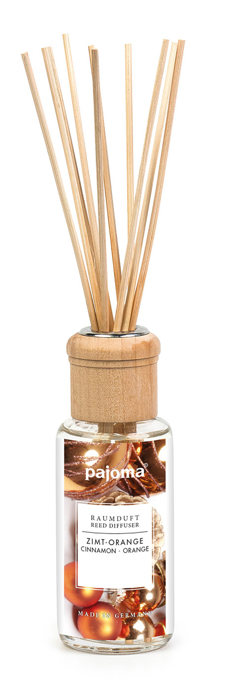 Raumduft 100ml Zimt-Orange Lufterfrischer Duftstäbchen Raumerfrischer Weihnachten