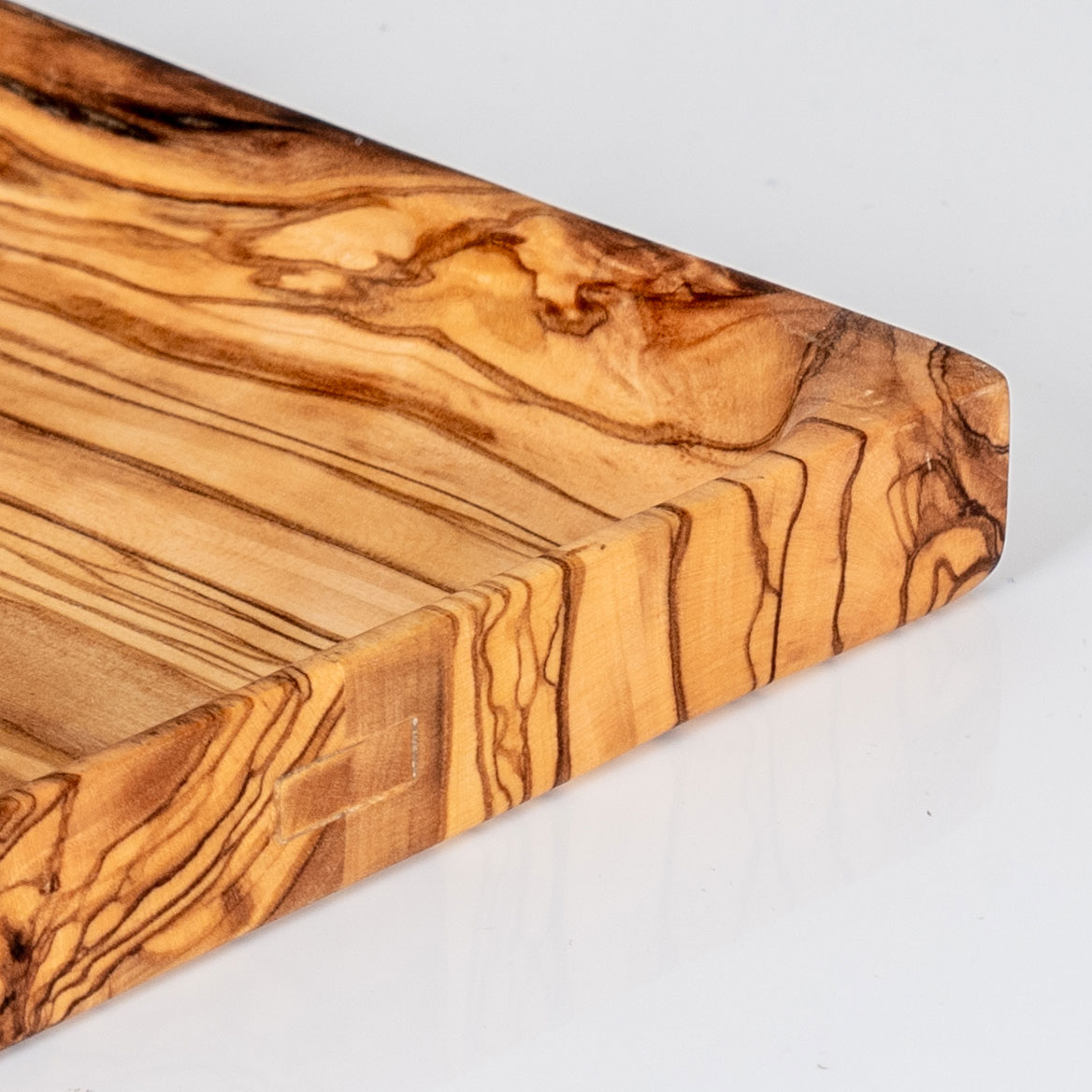 Holzschale Olivenholz ca. 20x20cm Schale Holz Dekoschale Natur Unikat Tischdeko