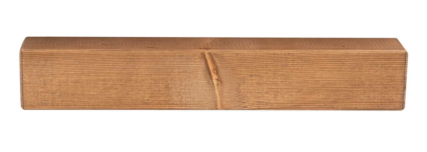 levandeo Wandregal Holz Massiv 60x10cm Eiche Farbig Wandboard Regal Vintage