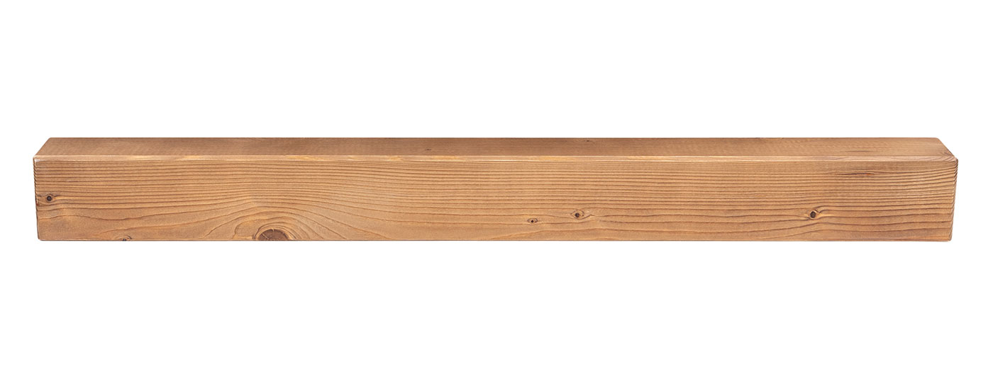 levandeo Wandregal Holz Massiv 100x10cm Eiche Farbig Wandboard Regal Vintage