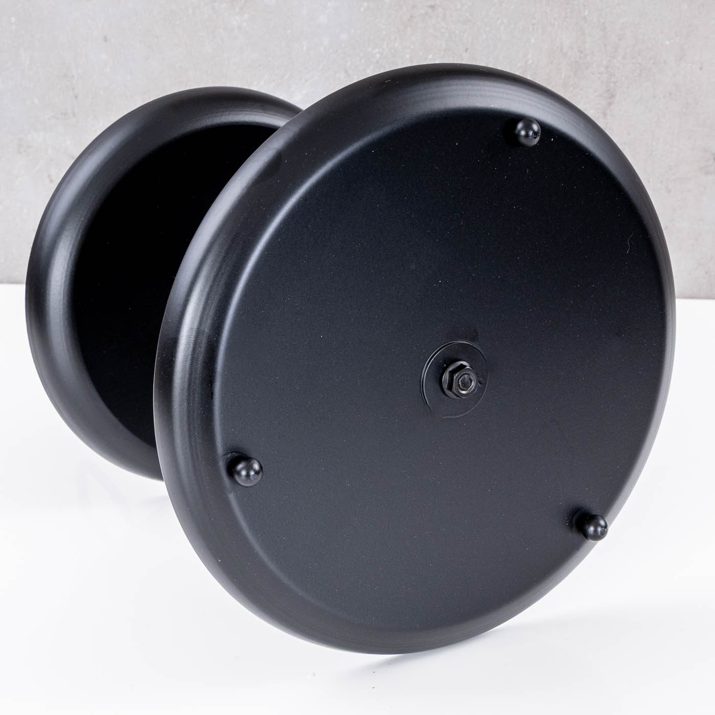 Etagere 2 Ebenen H34cm Metall Schwarz Servierplatte Kuchenplatte Obstschale Deko