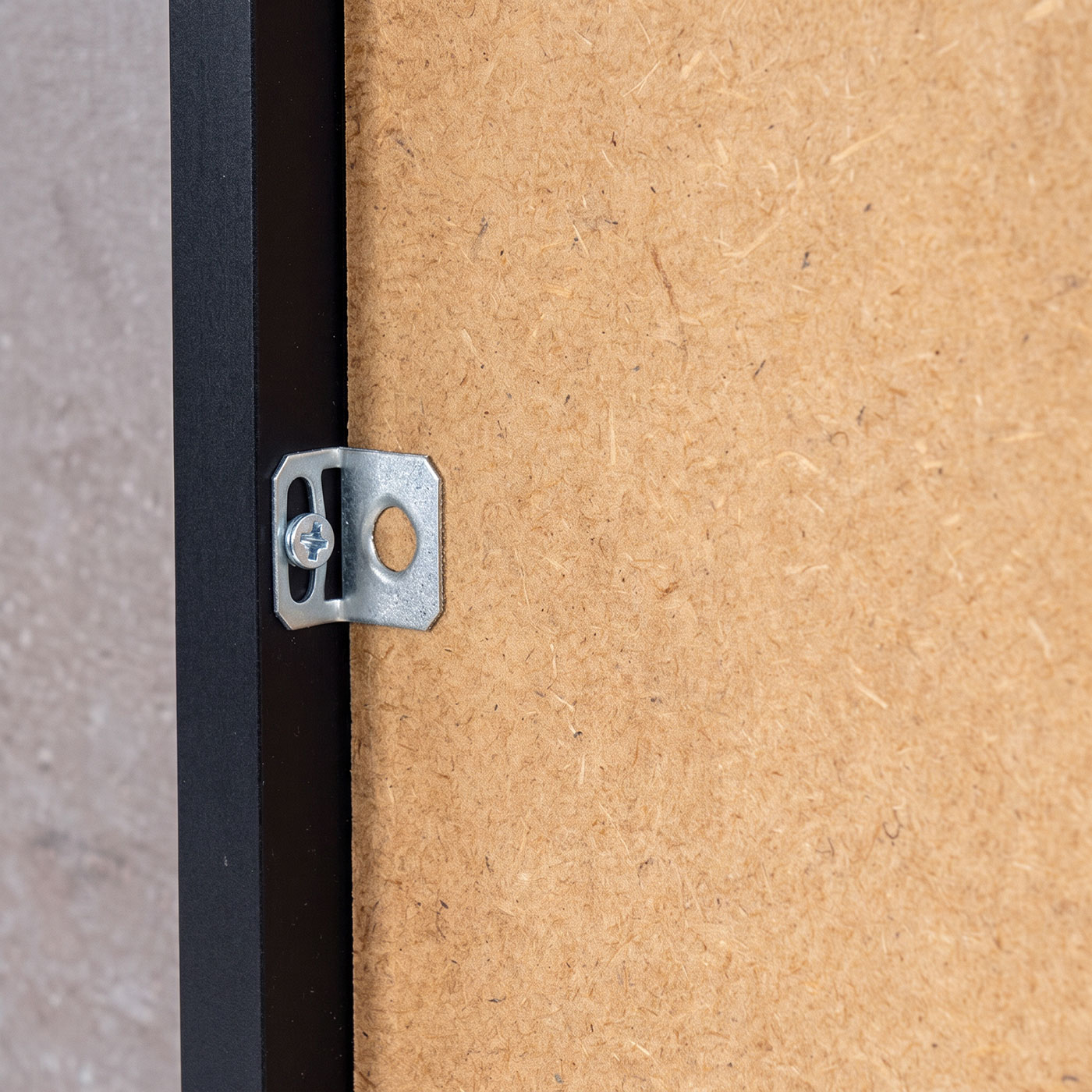 Fotorahmen 40x60 Schwarz MDF Holz Bilderrahmen Posterrahmen Poster Kunstdrucke