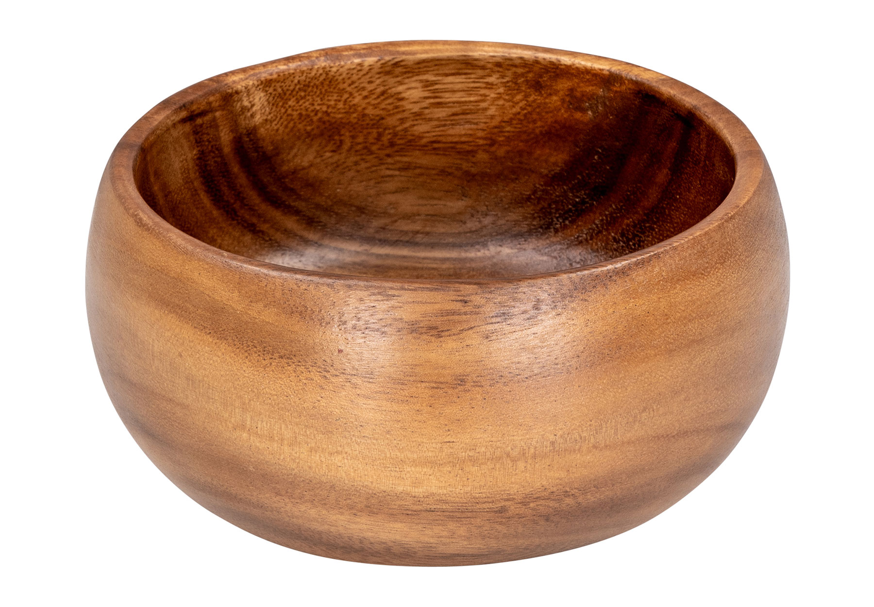Schale Holz 15cm rund Akazienholz Tischdeko Natur Braun Schüssel Bowl Dekoschale