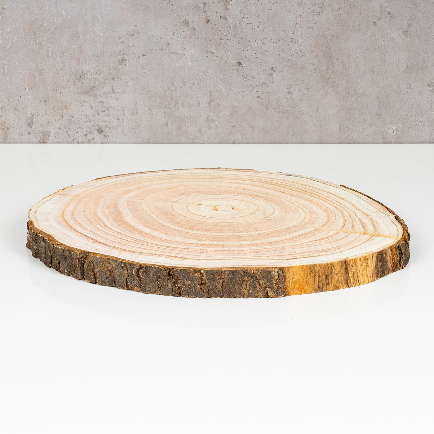 Baumscheibe Deko-Platte Ca. Ø 29cm Holz-Scheibe Naturbelassen Unikat