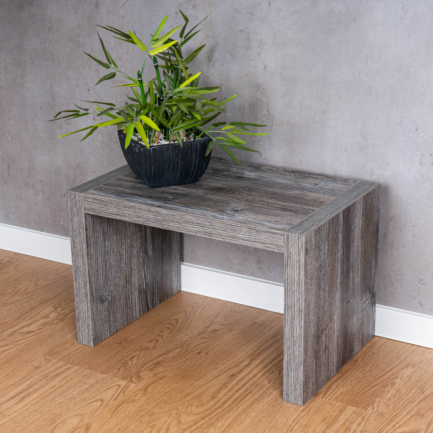 Couchtisch Coco Holz 32x32x50cm Altholz Shabby Chic Tisch Beistelltisch Deko