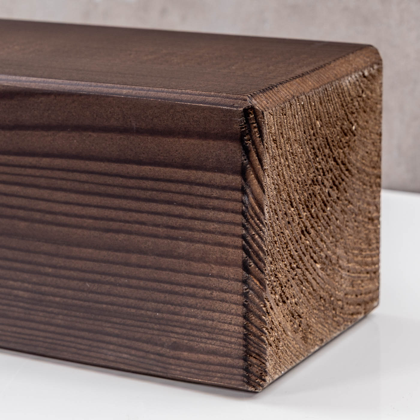 levandeo Wandregal Holz Massiv 100x10cm Nussbaum Farbig Wandboard Regal Vintage