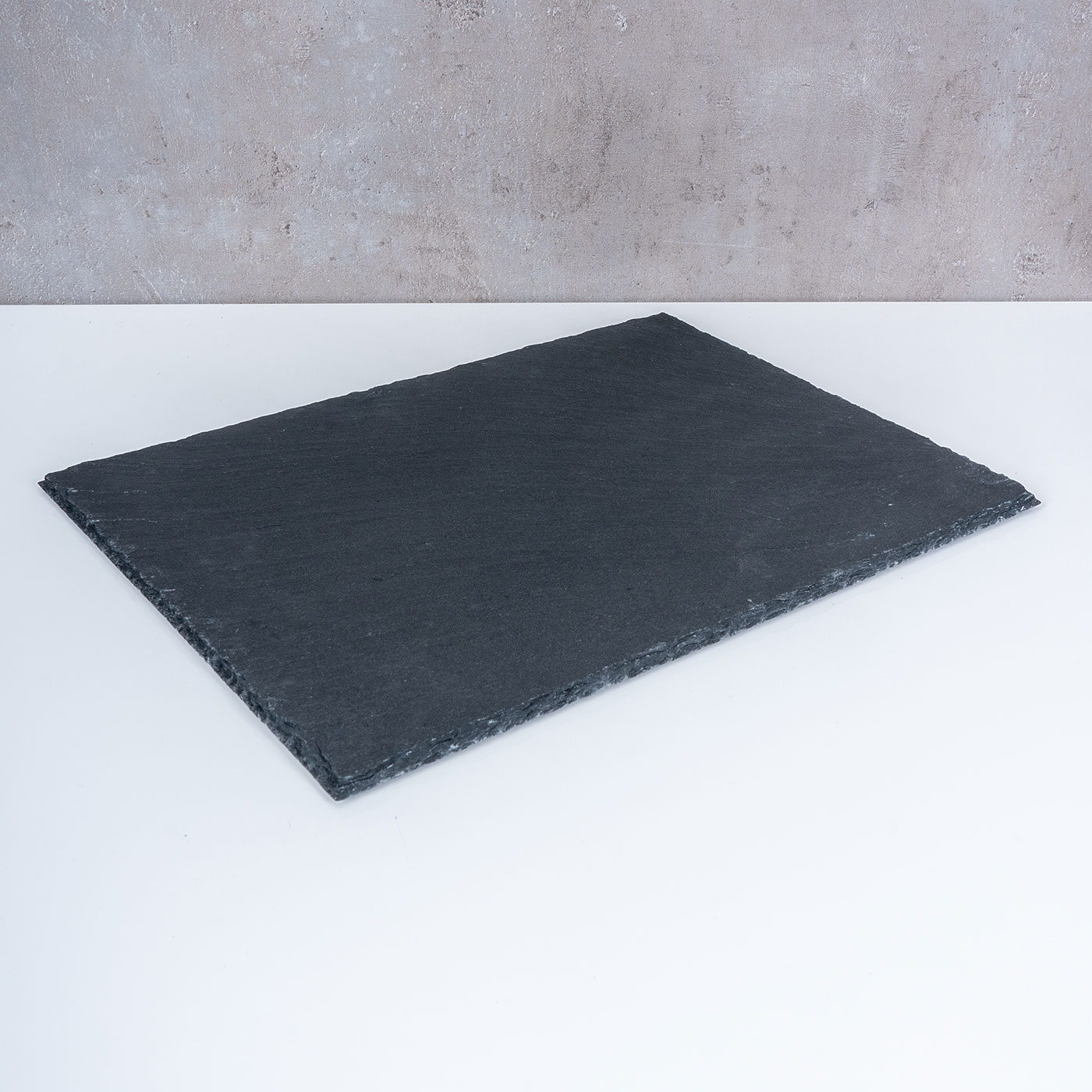 Servierplatte 40x30cm Tablett Schiefer Serviertablett  Rechteckig Deko Tischdeko