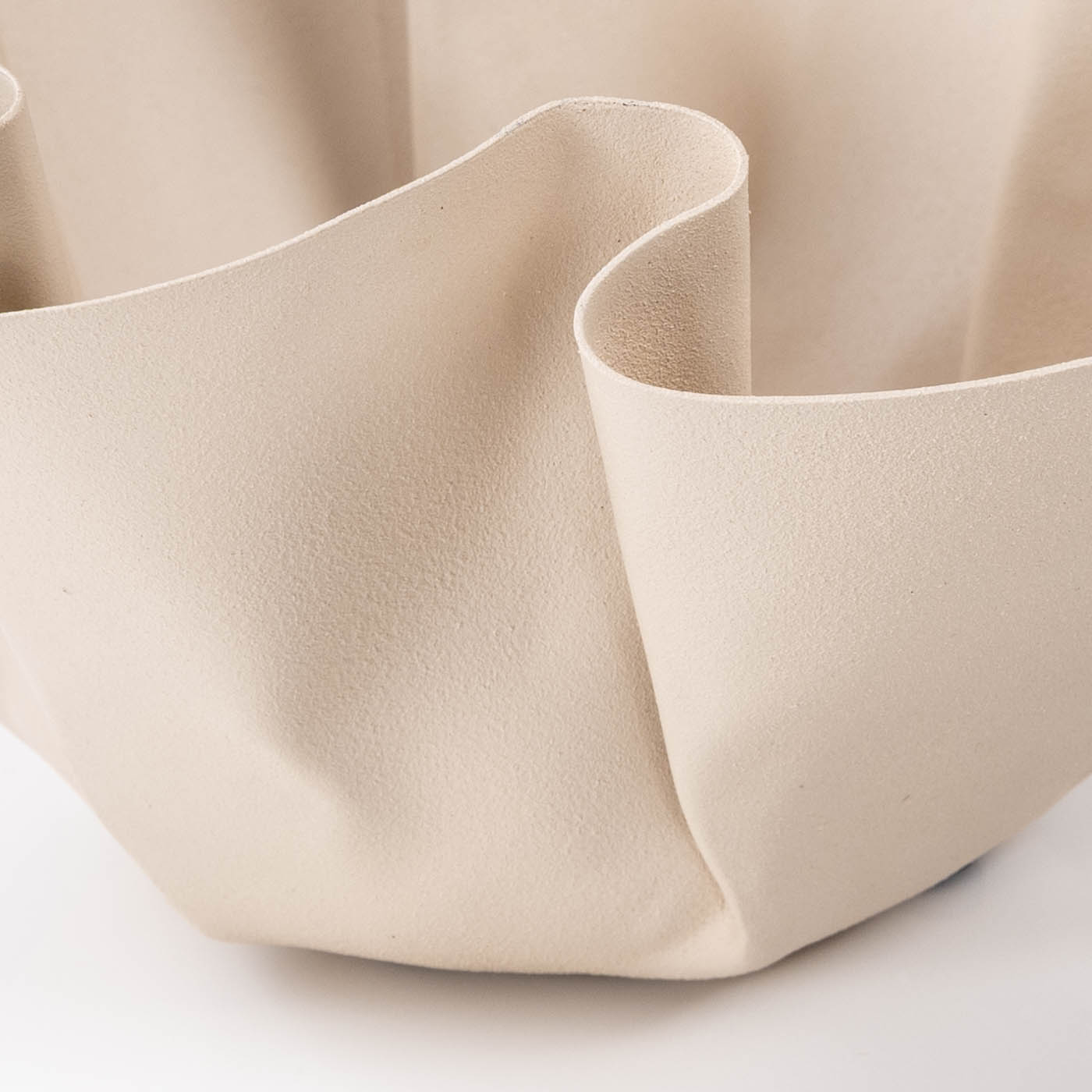 2er Set Metallschale B22cm Beige Grün Dekoschale Schüssel Boho Deko Tischdeko