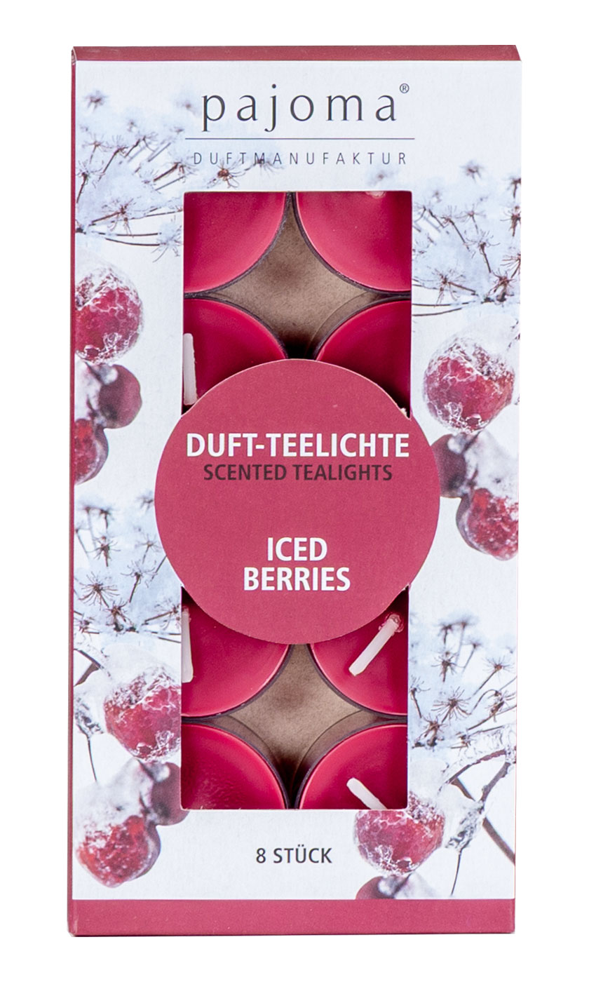 32 Kerzen Weihnachtsduft 4x8 Stück Duft-Teelichter Duftkerzen Advent Weihnachtlich