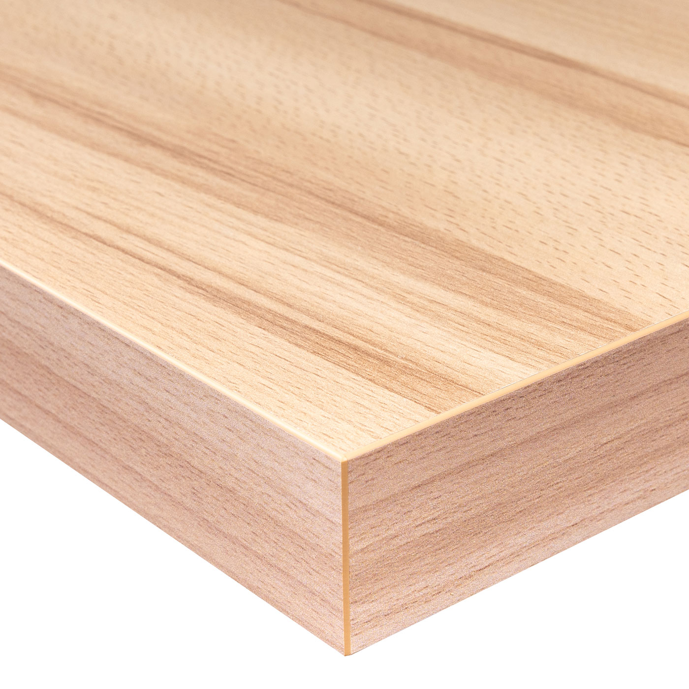 levandeo Eckregal Kernbuche 32x32cm Wandregal Holz Dekor Regal Eckboard