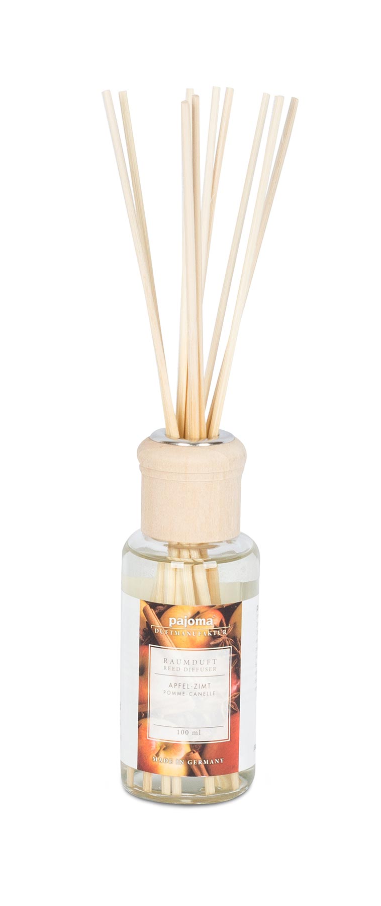 2er Set Raumduft 100ml Zimt-Orange Zimt-Apfel Lufterfrischer Stäbchen