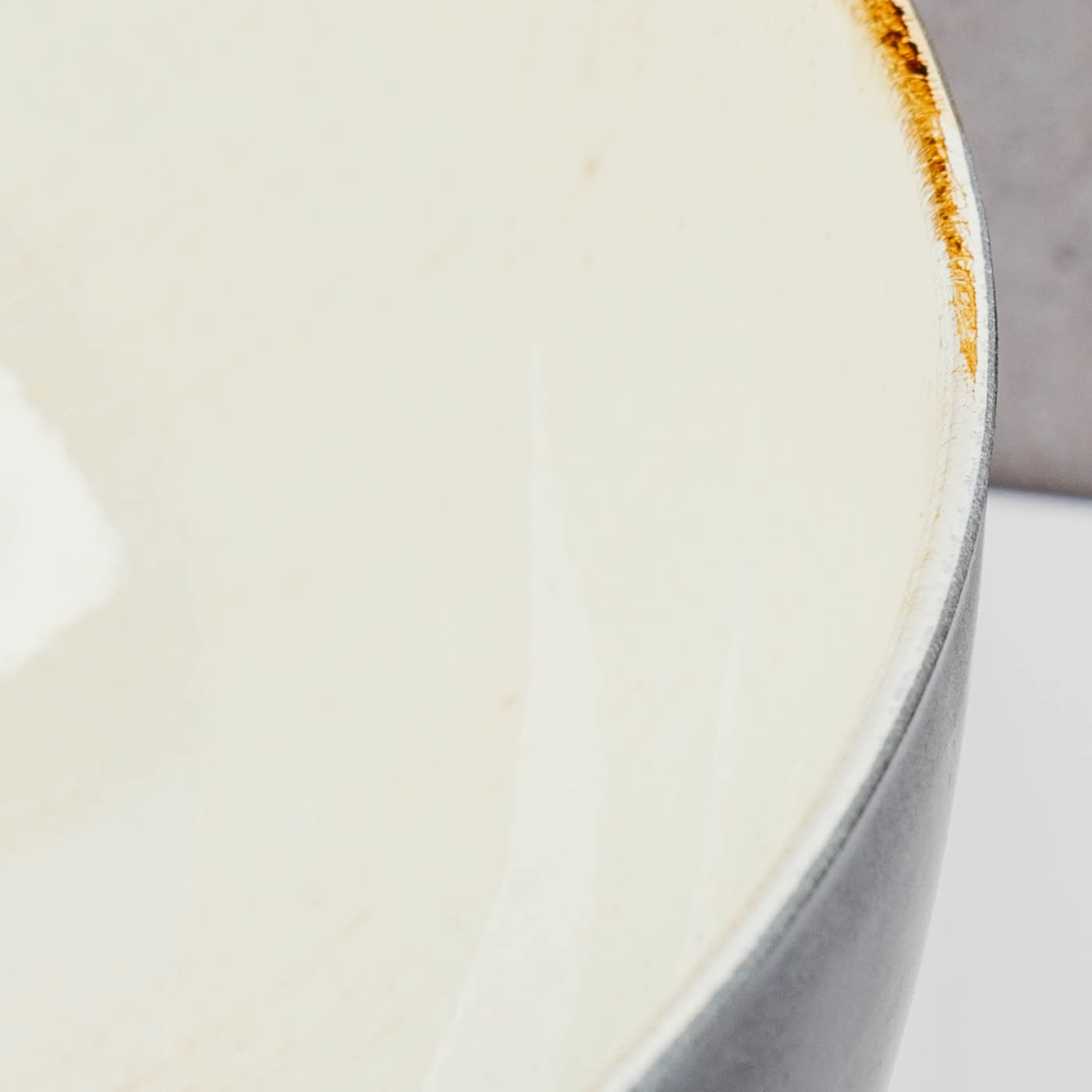 Schale Rund Ø30cm Schwarz Creme Schüssel Antik Dekoschale Tischdeko Aufbewahrung