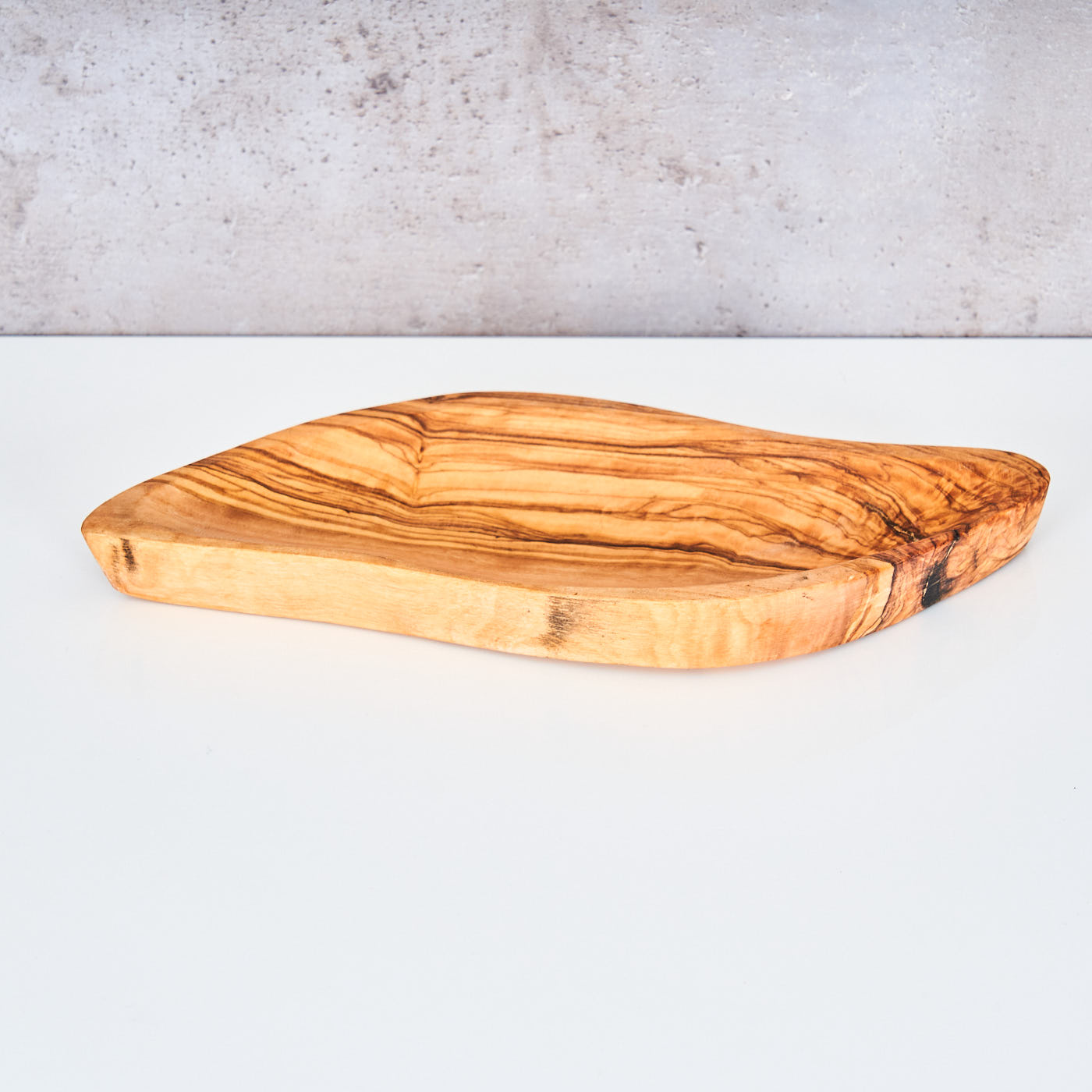 Schale ca. 22x10cm Olivenholz Dip Antipasti Snackschale Natur Unikat Deko Olivenschale