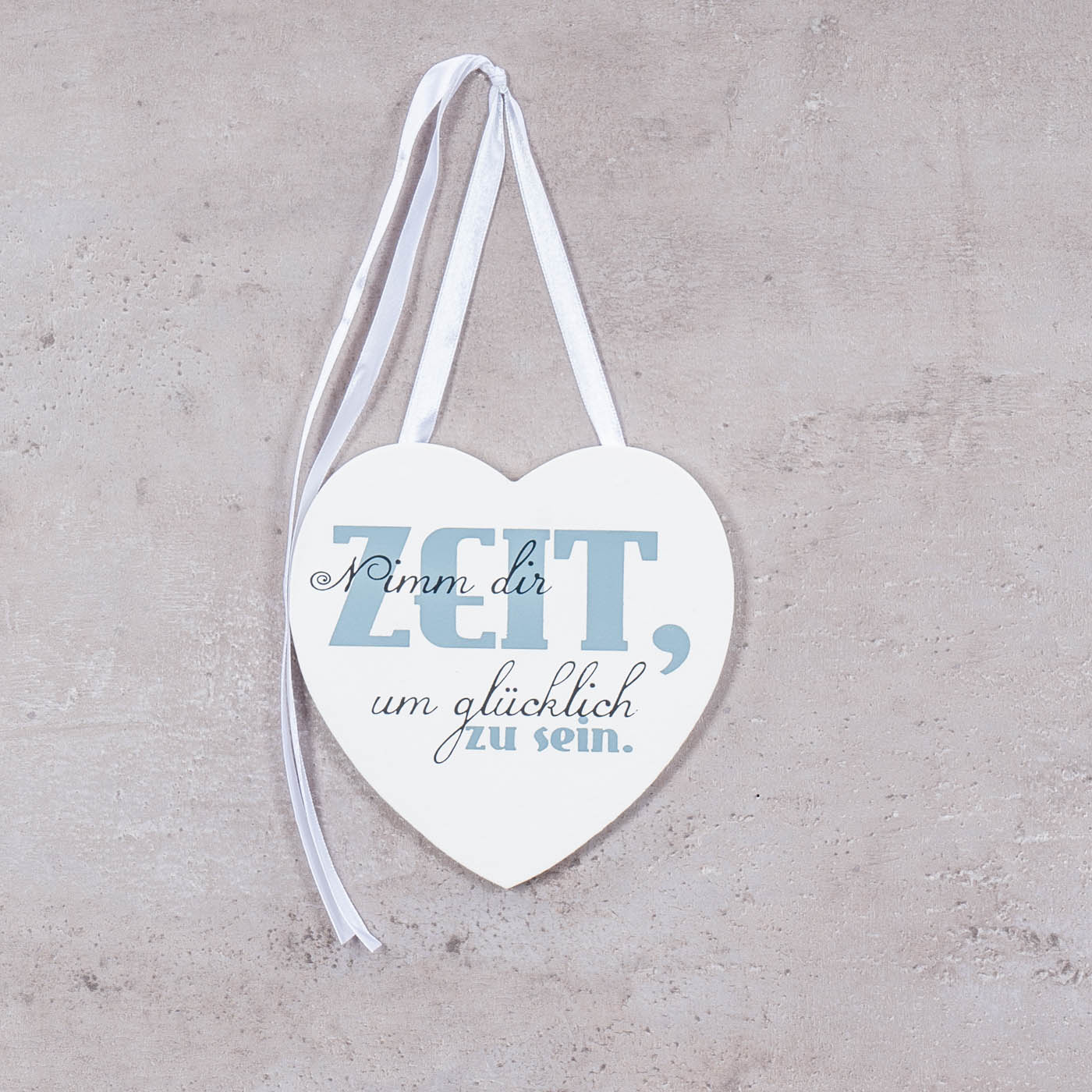 3er Set Deko-Herz Holz Sprüche 14x14cm Liebe Love Wanddeko Aufhänger Wandbild