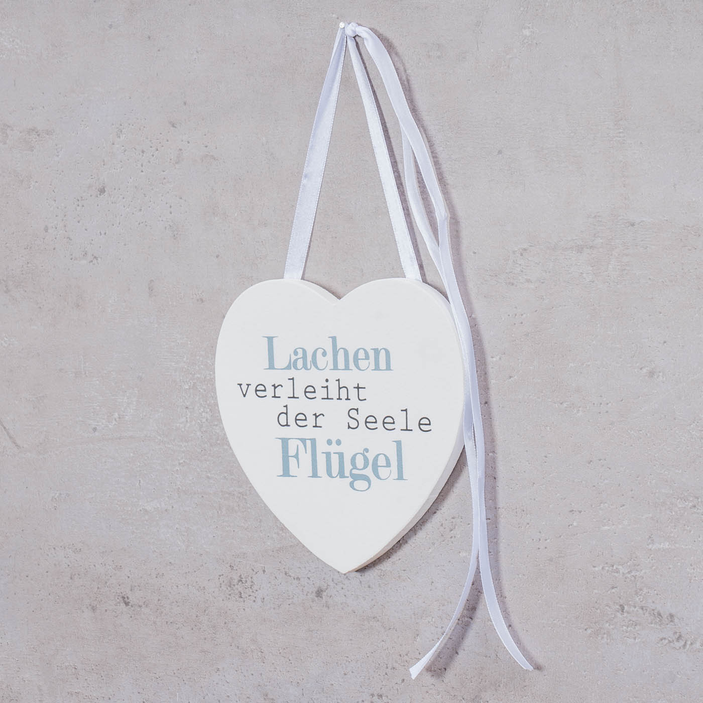 3er Set Deko-Herz Holz Sprüche 14x14cm Liebe Love Wanddeko Aufhänger Wandbild
