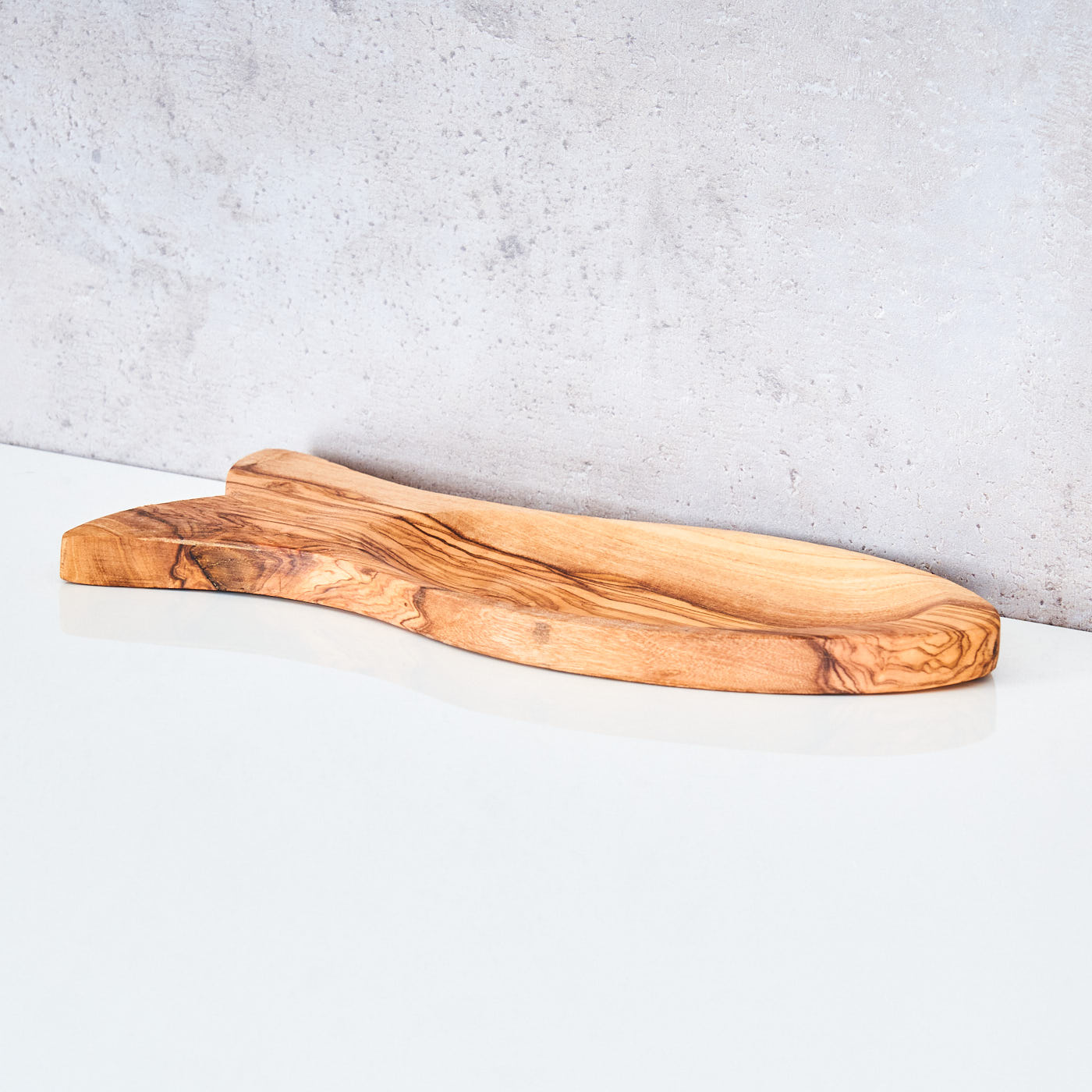 Schale ca. 22x10cm Olivenholz Fisch Sushi Holzschale Dekoschale Küche Unikat
