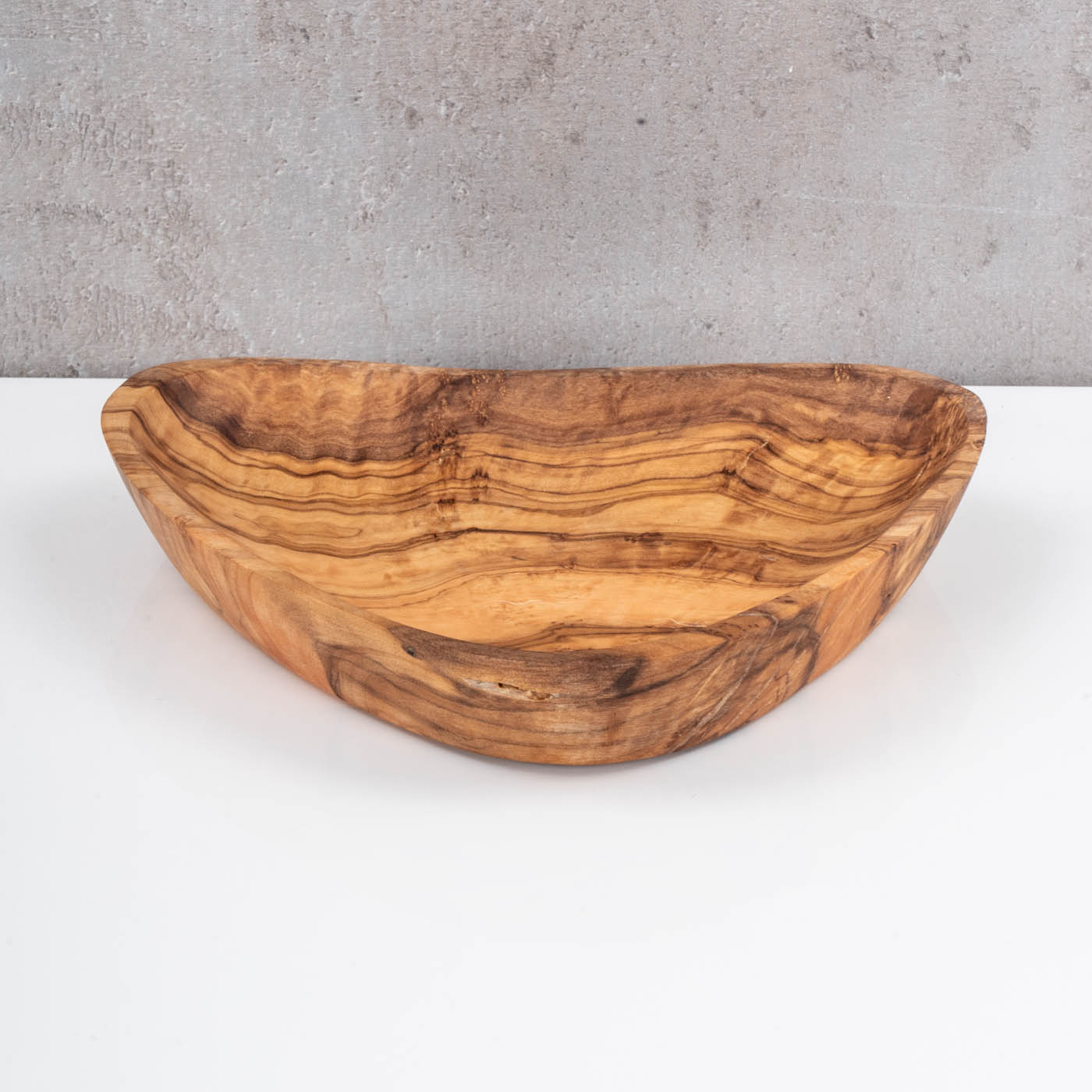 Olivenholz Schale ca. 17x17cm Herz Holzschale Holz Tischdeko Dekoschale Unikat