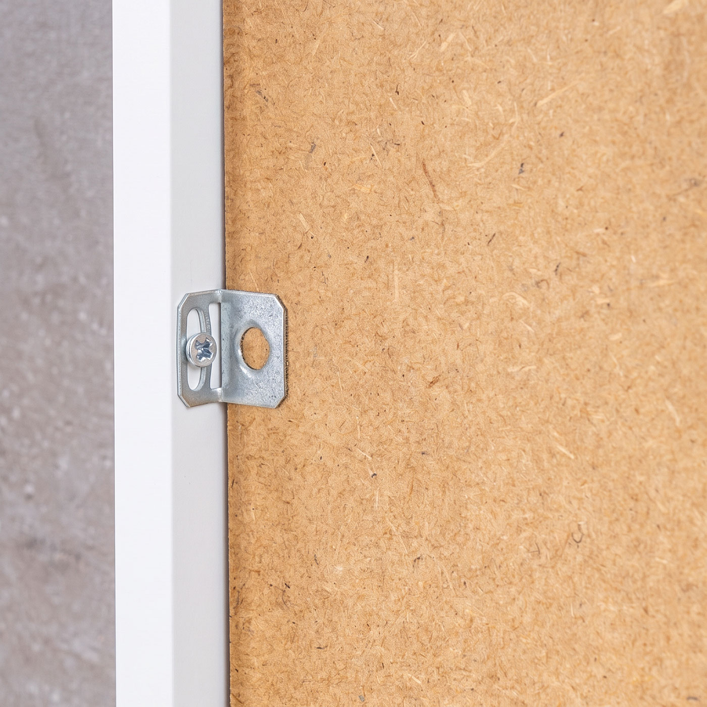Bilderrahmen 50x70 Holz Fotorahmen Weiß MDF Holzrahmen Acrylglas Posterrahmen