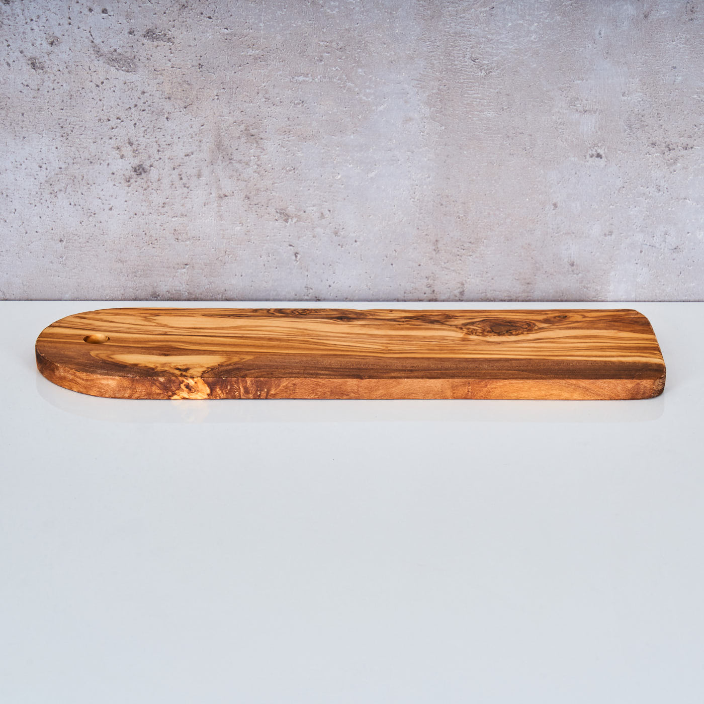 Schneidebrett ca. 30x10cm Olivenholz Küchenbrett Brettchen Küchenhelfer Holz Unikat