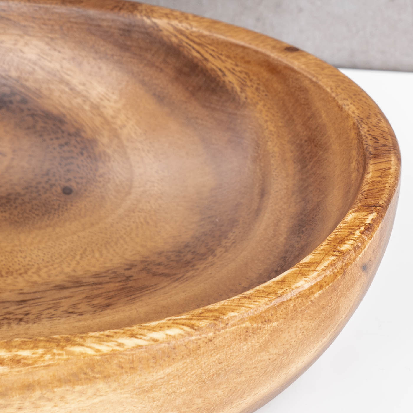 Holzschale Schüssel Akazie 25x15cm oval Schale Obstschale Tablett Holz