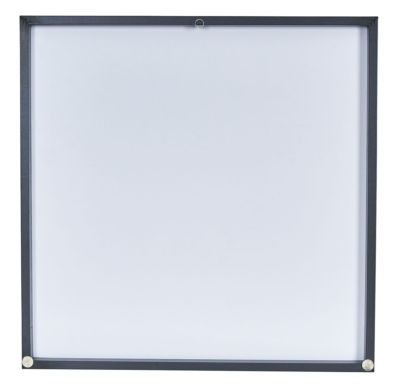 Wandbild 50x50cm PVC Rahmen Schwarz Küche Kräuter Pfanne Wanddeko Bild Deko