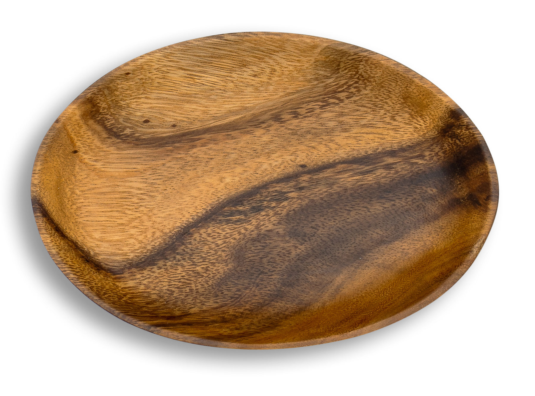 Holzschale Akazie 19cm Oval Design Snackschale Schale Obstschale Dekoschale