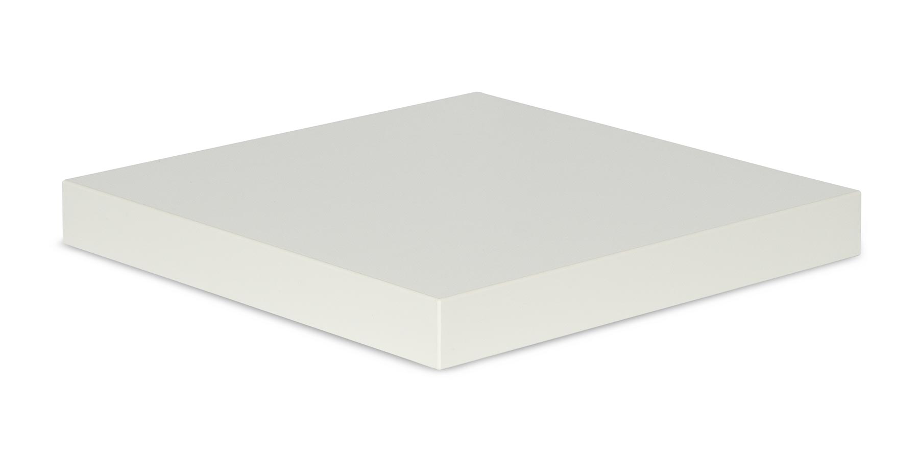 levandeo Eckregal Weiß 32x32cm Wandregal Holz Dekor Regal Eckboard Ablage
