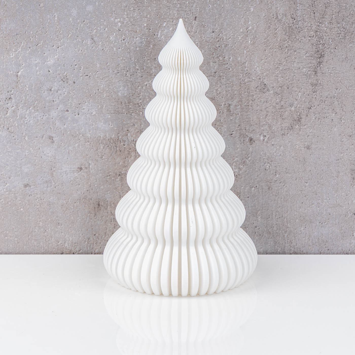 Deko Tannenbaum 3D Weihnachtsbaum H15cm Japandi Tischdeko Weihnachten Skandi