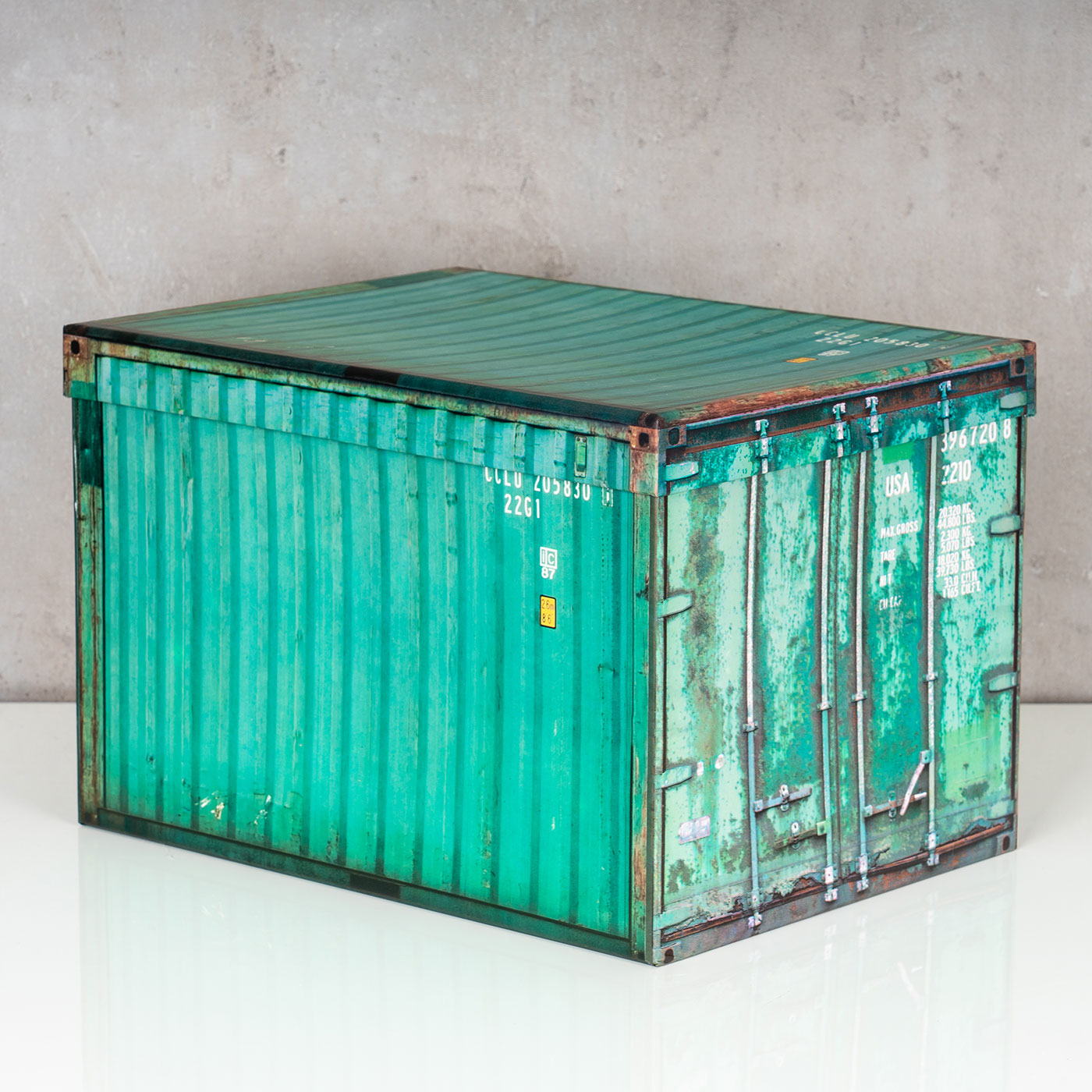 Aufbewahrungsbox 6er Set Boxen Aufbewahrung Geschenkbox Container Industrial