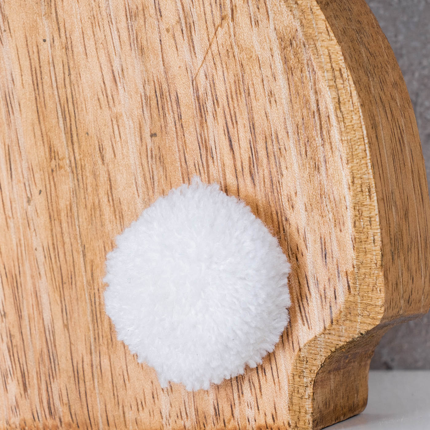 Hase H25cm Mangoholz Holz Osterhase Osterdeko Dekoaufsteller Deko Figur Frühling