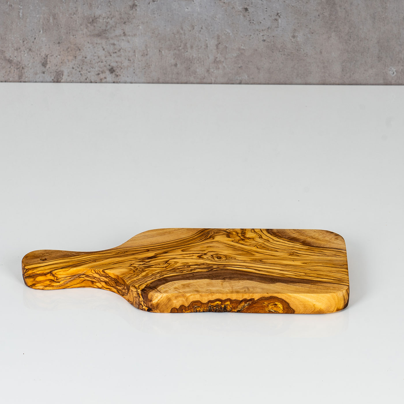 Schneidebrett Olivenholz Holz ca. 30cm Küchenbrett Brotzeit Schneidbrett