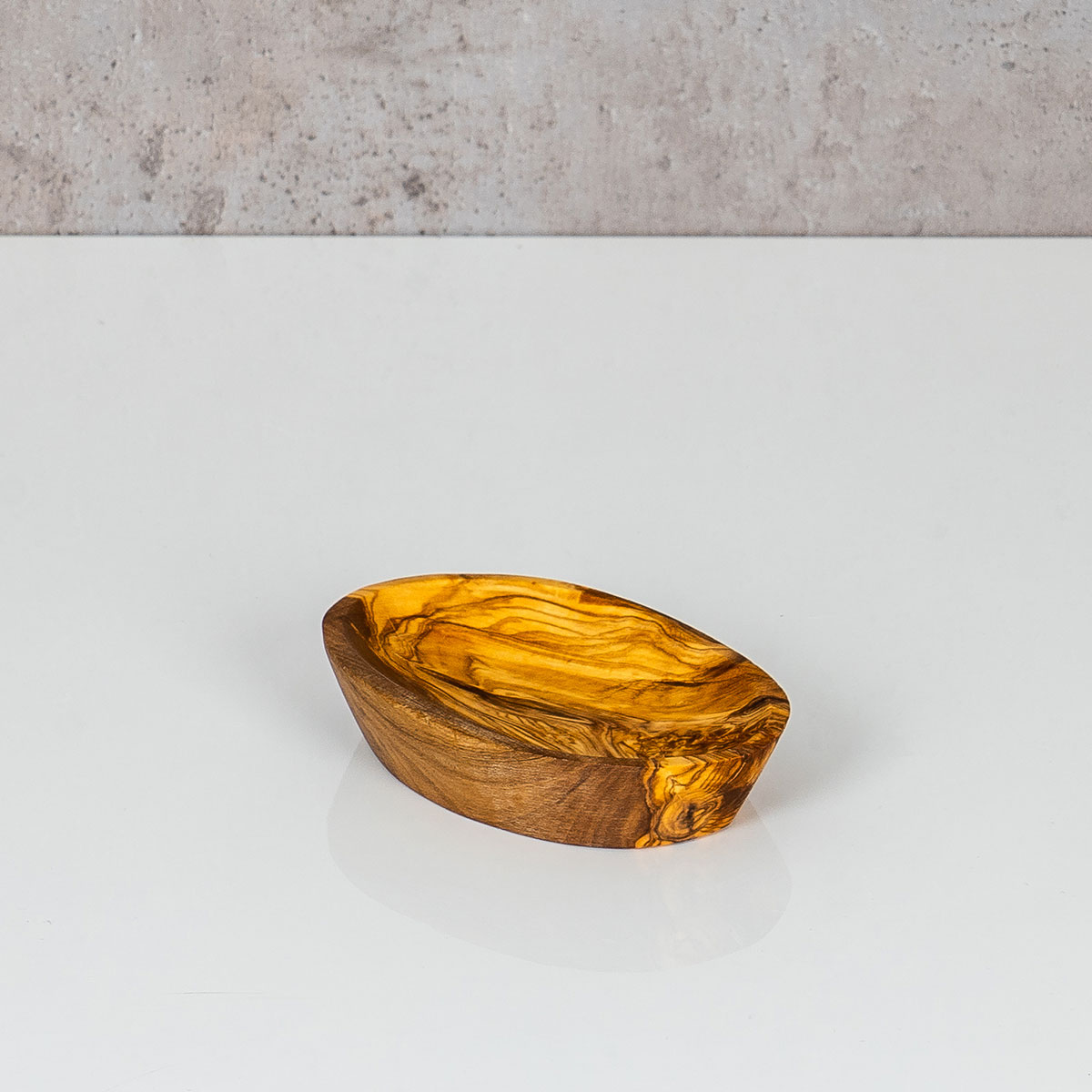 Holzschale Olivenholz ca. 12x8cm Schale Holz Tischdeko Dekoschale Natur Unikat