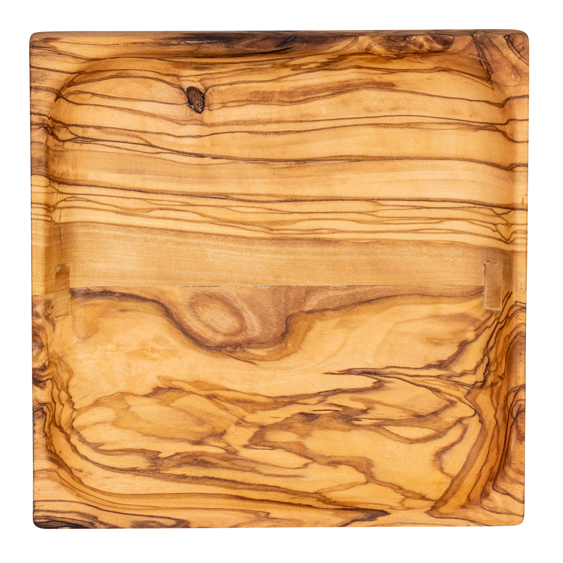Holzschale Olivenholz ca. 15x15cm Schale Holz Dekoschale Natur Unikat Tischdeko