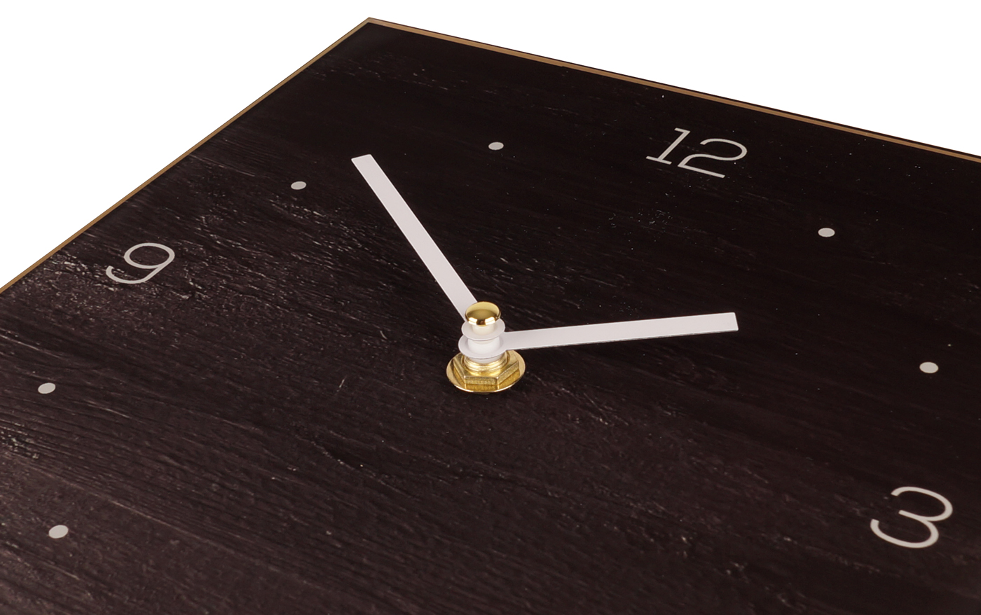 Wanduhr aus Glas 20x60cm Uhr als Glasbild Pasta Küche Nudeln Deko