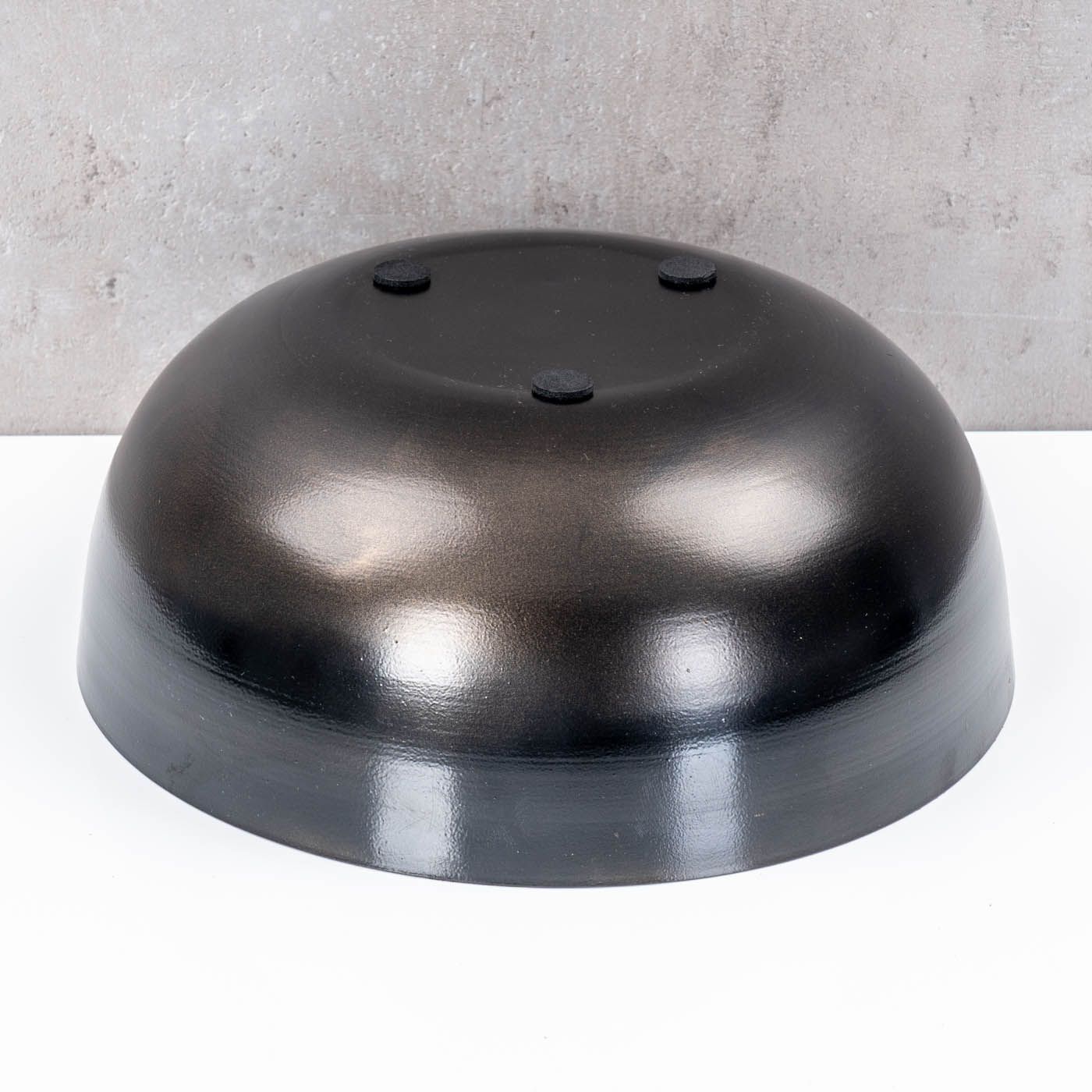 Schale Rund Ø25cm Schwarz Gold Metall Schüssel Dekoschale Tischdeko Aufbewahrung