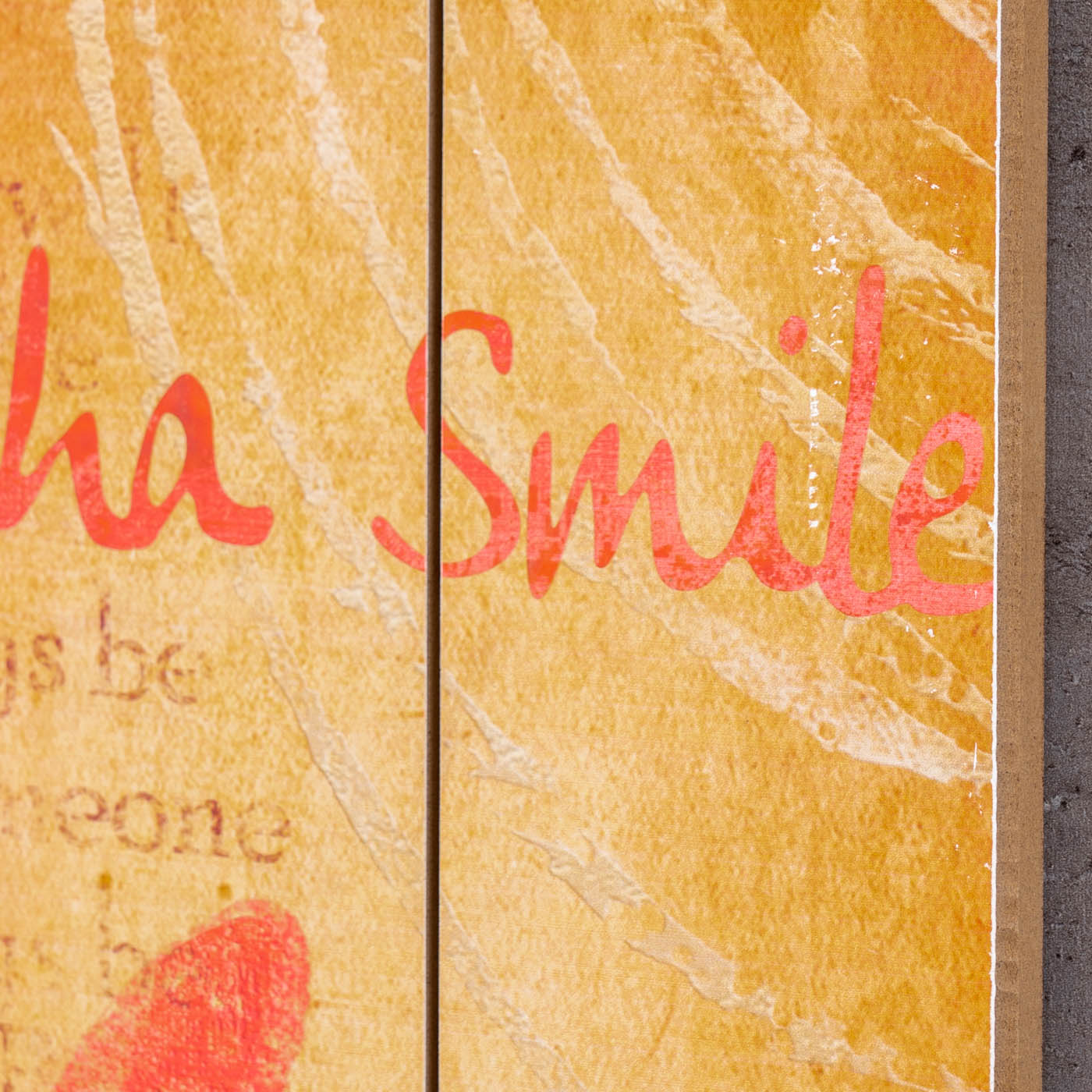 Buddha Wand Deko 30x80cm Holzbild Wandbild Holzdeko Schild Wanddeko