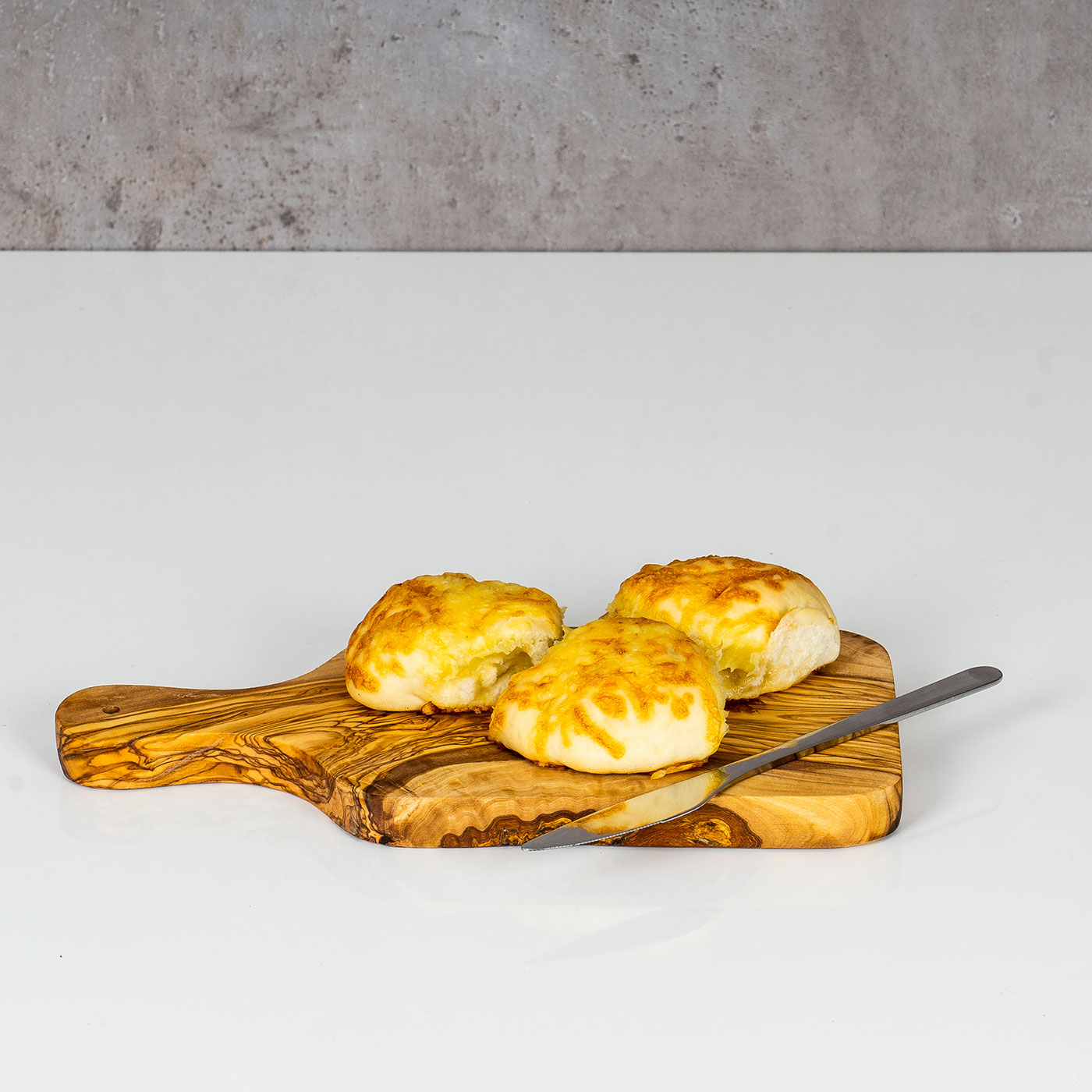 Schneidebrett Olivenholz Holz ca. 30cm Küchenbrett Brotzeit Schneidbrett