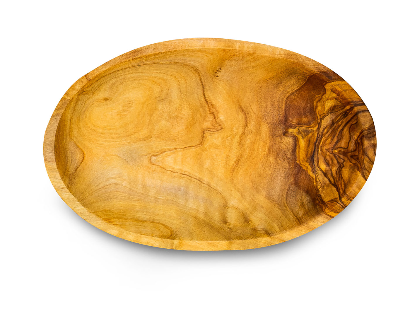 Holzschale Olivenholz ca. 17x10cm Schale Holz Tischdeko Dekoschale Natur Unikat