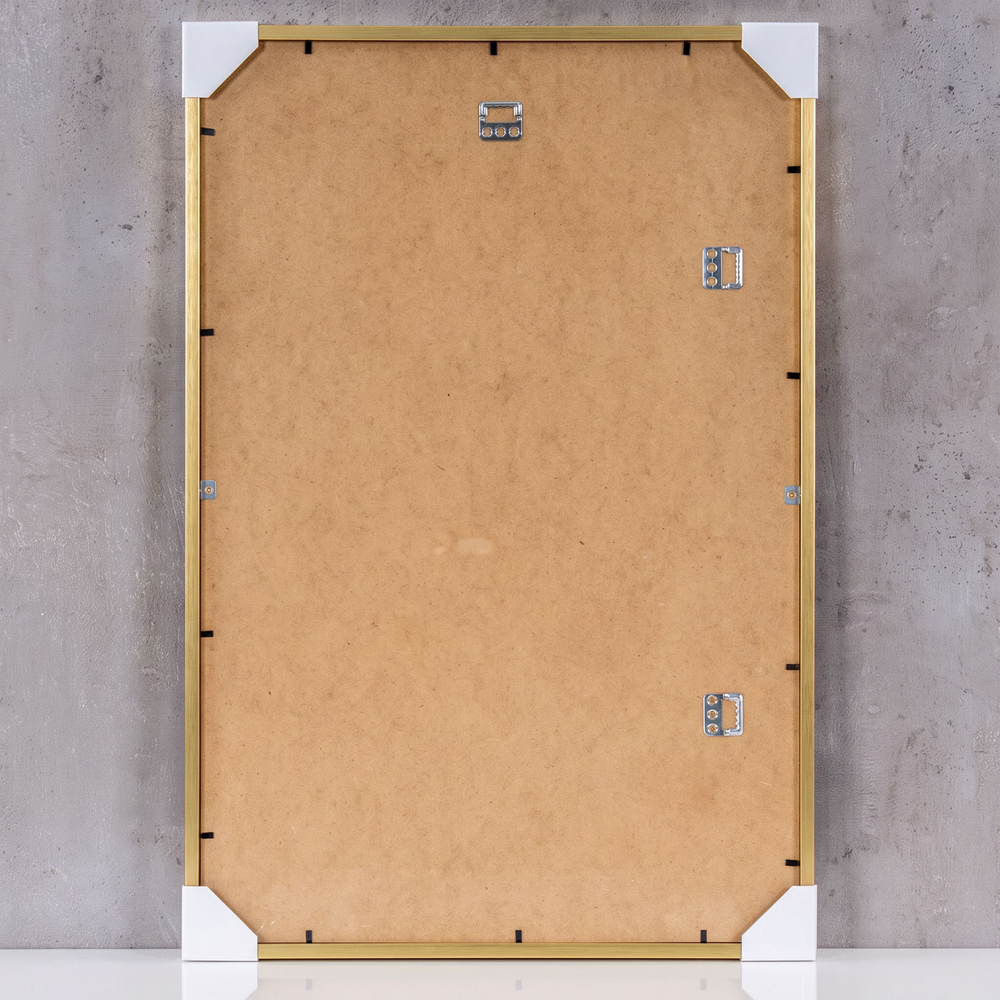Fotorahmen 40x60 Gold MDF Holz Bilderrahmen Posterrahmen Poster Kunstdrucke