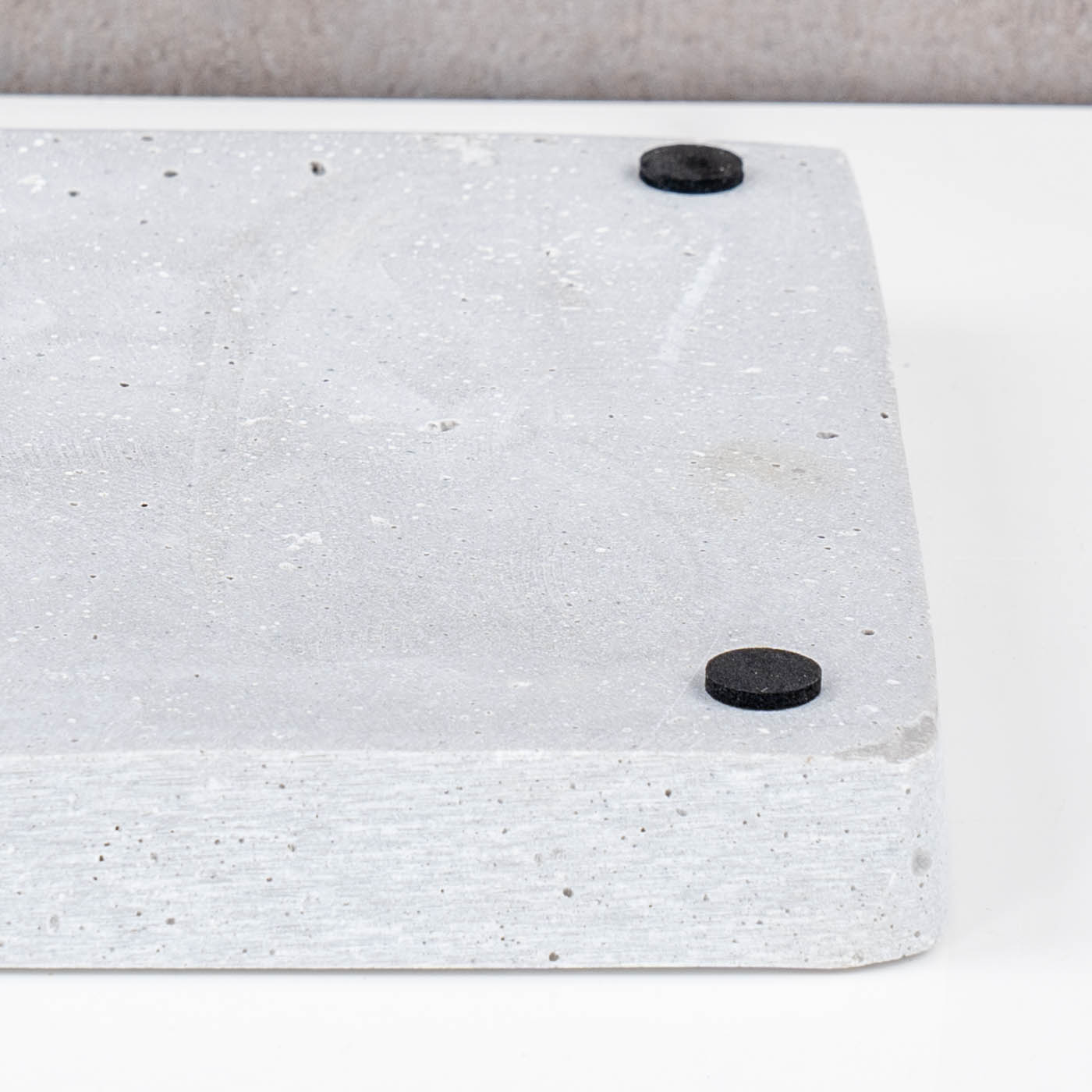 Deko Tablett L44cm Rechteckig Grau Betonoptik Dekoschale Tischdeko Aufbewahrung