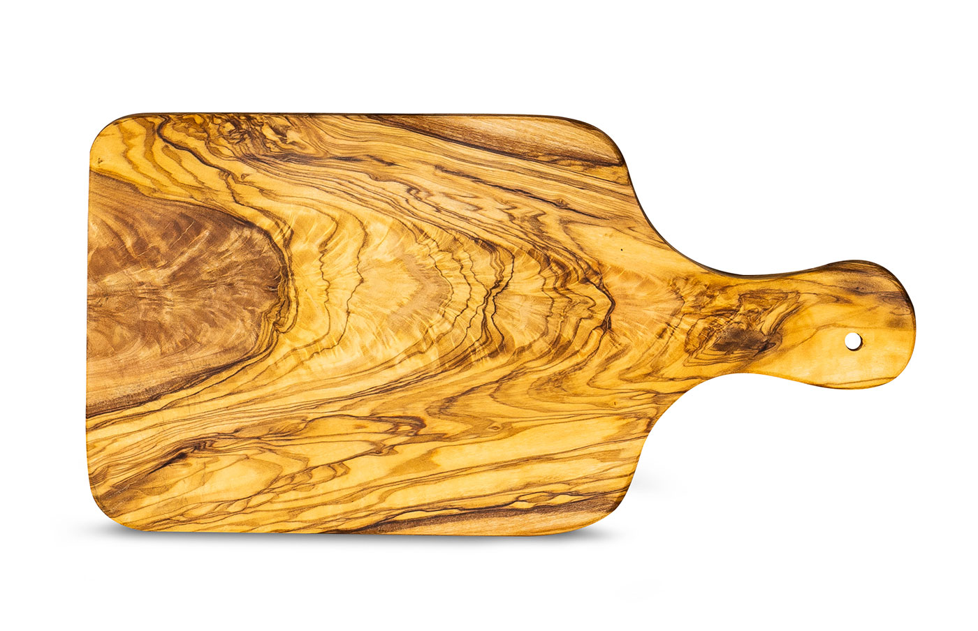 Schneidebrett Olivenholz Holz ca. 30cm Küchenbrett Brotzeit Schneidbrett
