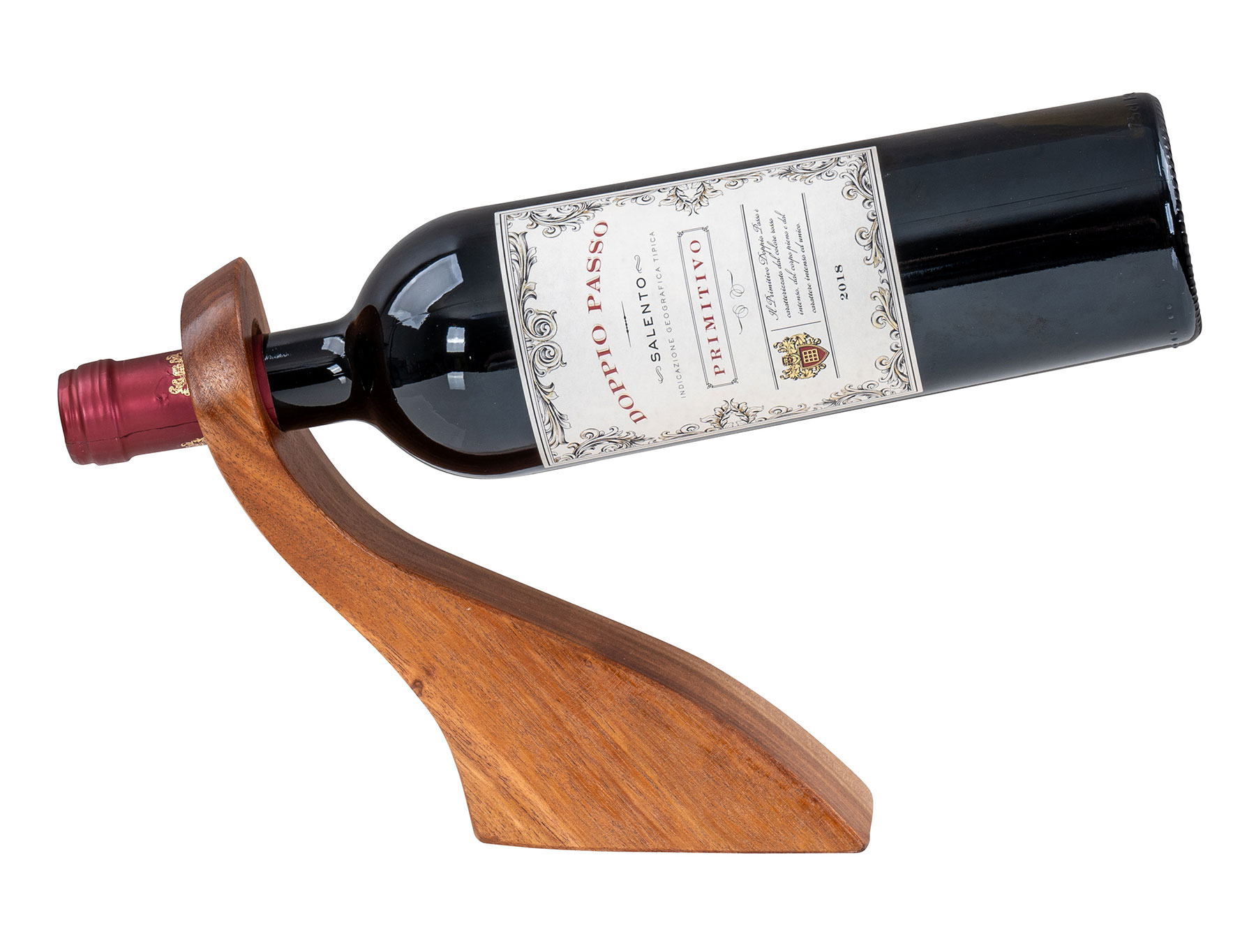Weinflaschenhalter Holz Akazie Flaschenhalter Weinhalter Weinständer Geschenk