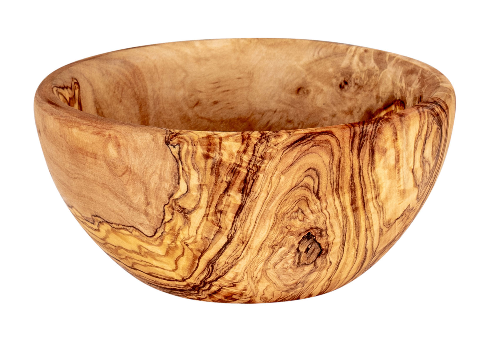 Schüssel ca. 16cm Schale Holz Olivenholz Holzschale Salatschüssel Natur Unikat