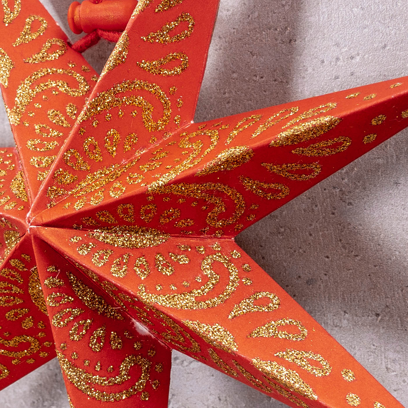 3er Set Papierstern 7 Zacken 20cm Weihnachten Papier Deko Anhänger Weihnachtsdeko