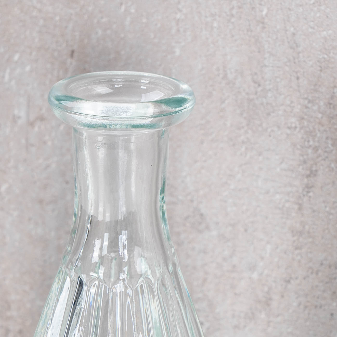 3er Set Vasen Glas H15cm Klarglas Blumenvase Tischdeko Glasvase Blumendeko