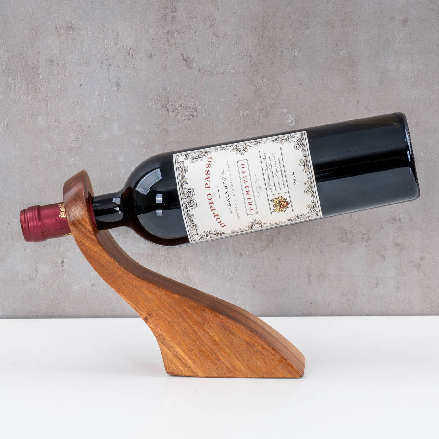 Weinflaschenhalter Holz Akazie Flaschenhalter Weinhalter Weinständer Geschenk