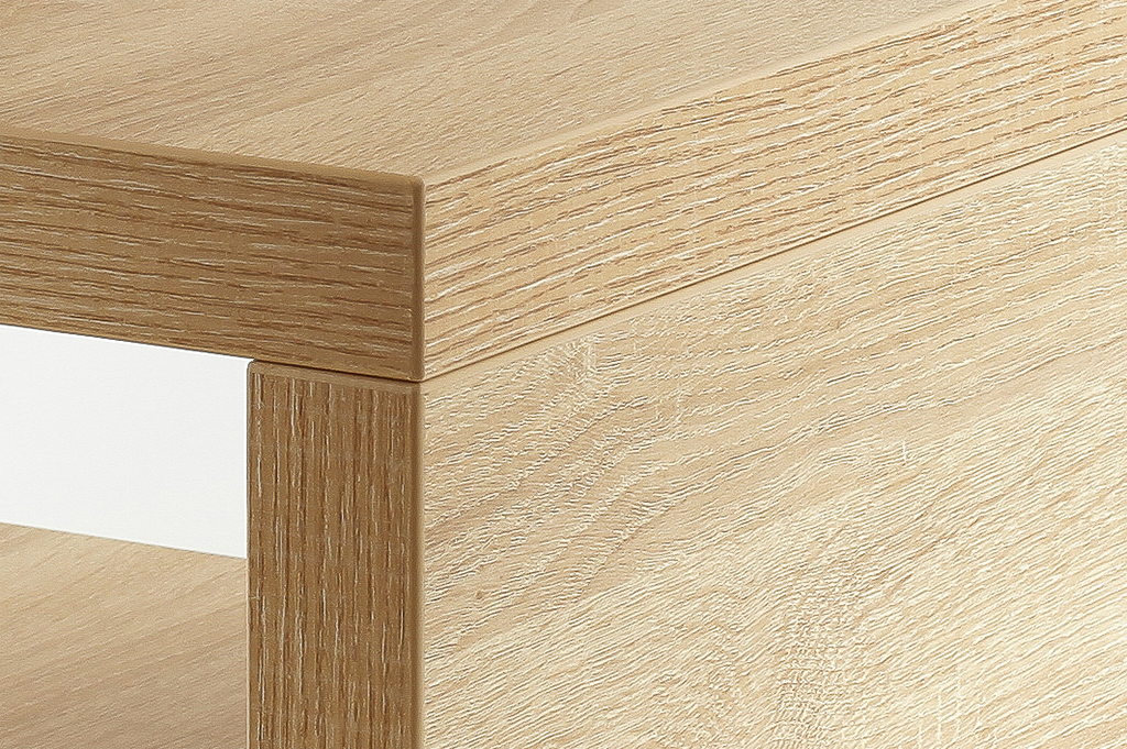 Couchtisch Sigi Sonoma Eiche Deutsche Herstellung 44x44x44cm verleimt